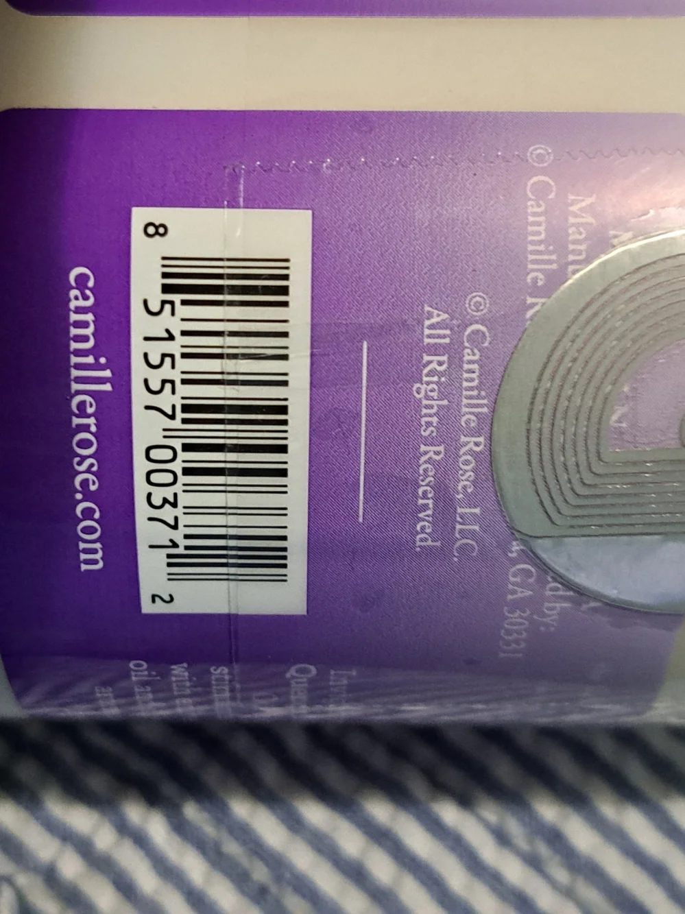 (1)Camille Rose Lavender Quench Deep Conditioner